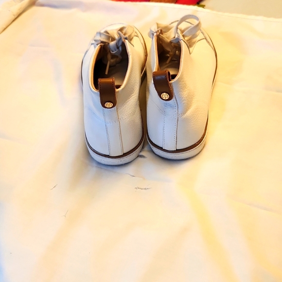 MASSIMO DUUTI LEATHER TENNIS SHOES - Picture 3 of 8